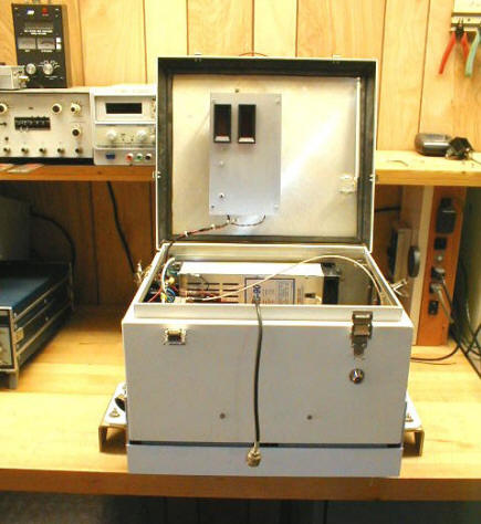 Solid state amplifier employing 17 Mitsubishi modules