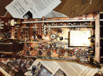 Vintage Drake 1A Receiver inside view