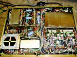 Hy Gain 3750 HF Transceiver - Bottom Inside